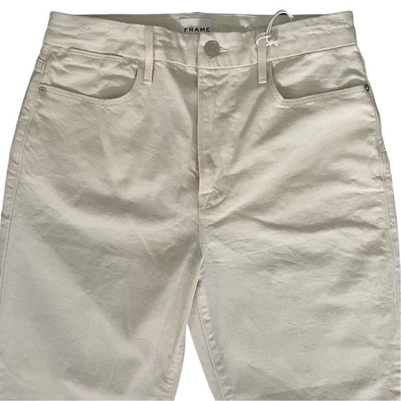 New Frame Le Super High Rise straight jean in au natural size 30 - Picture 11 of 14